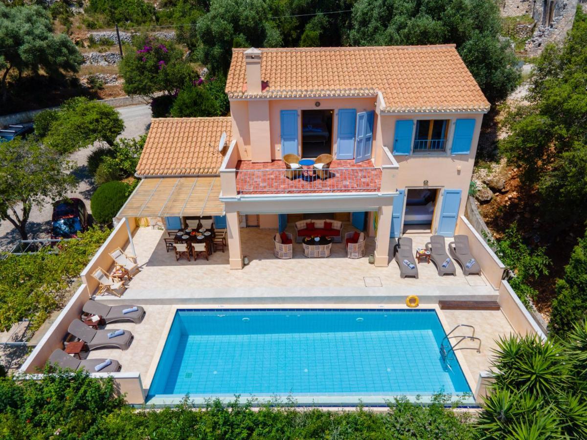 Villa Apollo Up To 8Px, Private Pool Fiskardo Exterior photo