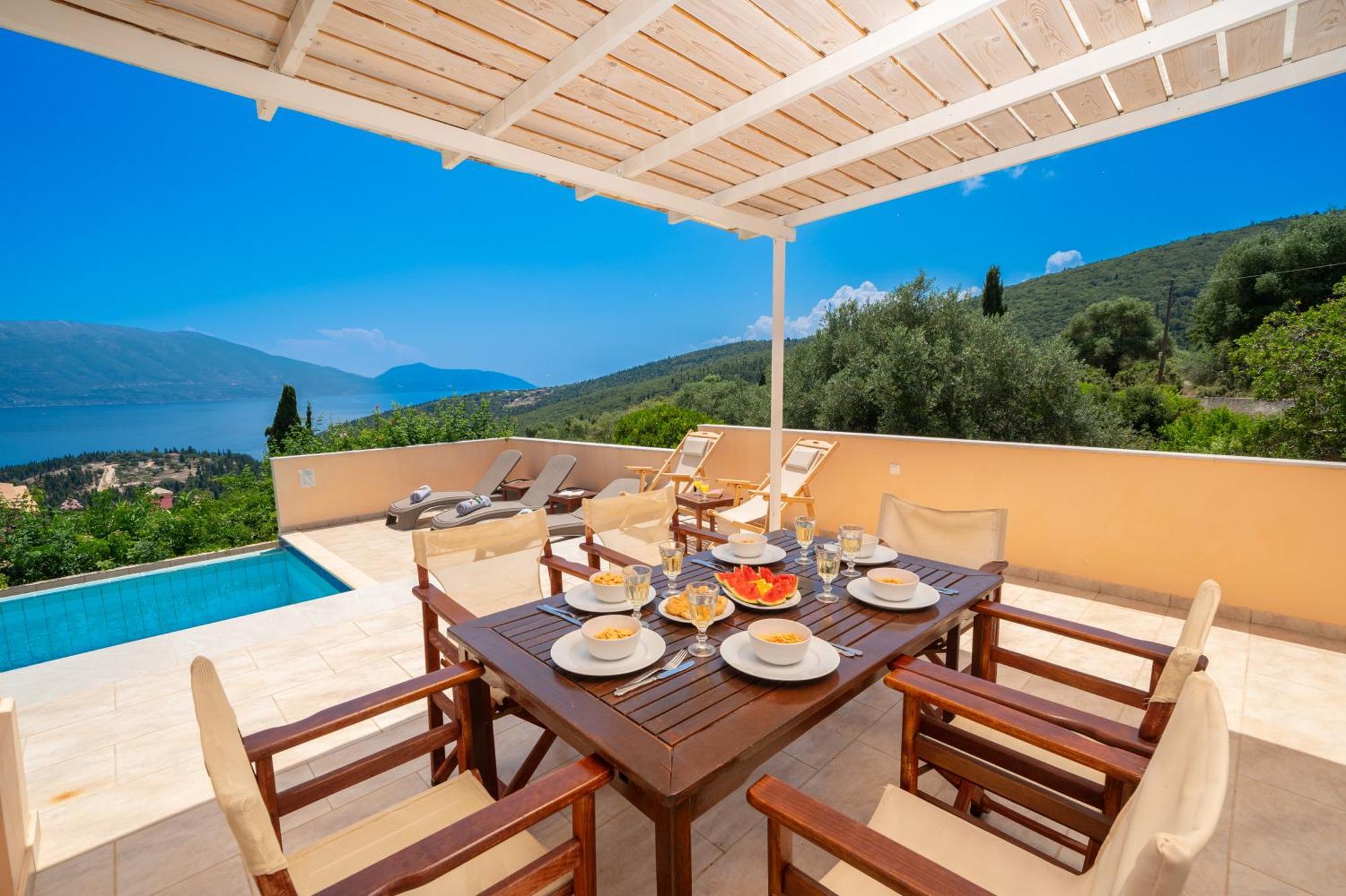 Villa Apollo Up To 8Px, Private Pool Fiskardo Exterior photo